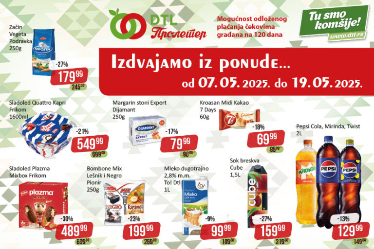 Baneri Maj 2025 Baneri Izdvajamo iz ponude 07 05 2025 - 19 05 2025-3
