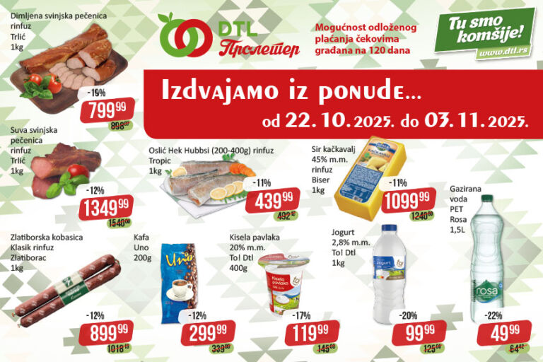Baneri Oktobar 2025 Baneri Izdvajamo iz ponude 22 10 2025 - 03 11 2025-3