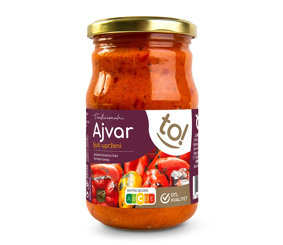 TO! ajvar ljuti 680g