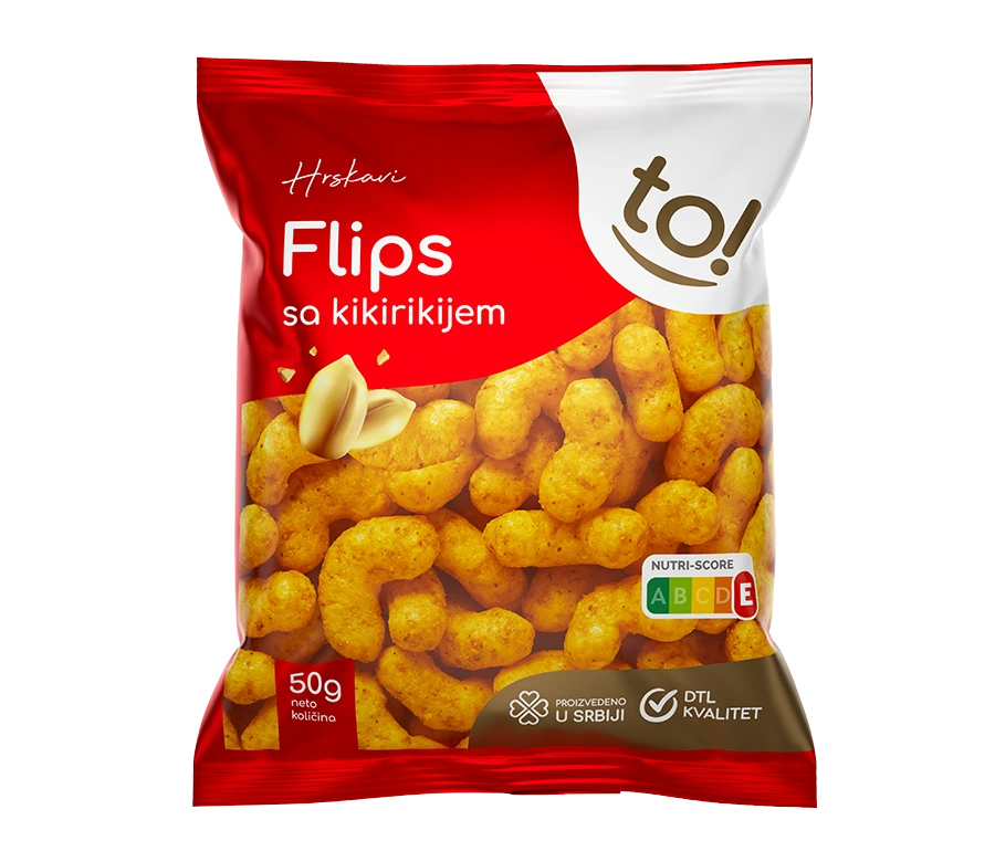 TO! flips sa kikirikijem 50g