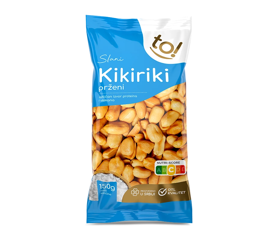 TO! kikiriki przeni slani 150g