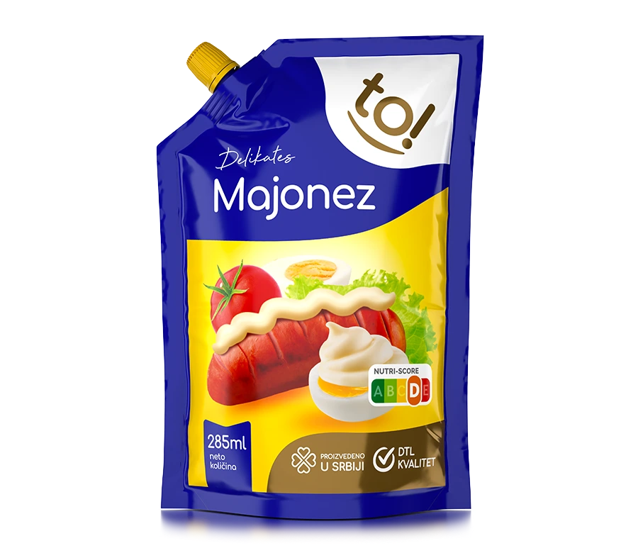 TO! majonez 285ml