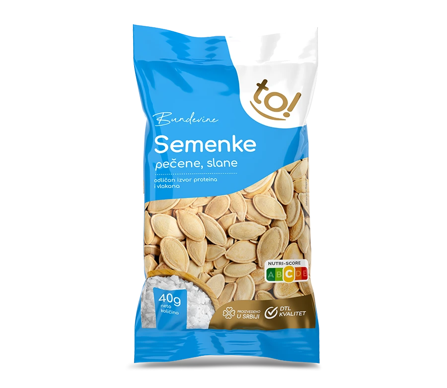 TO! semenke bundevine pecene slane 40g