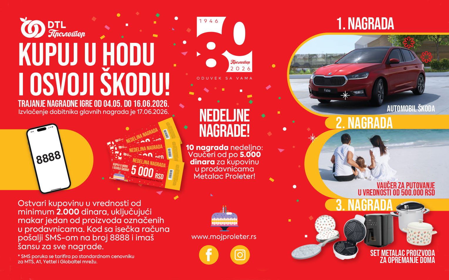 DTL - OSVOJI ŠKODU